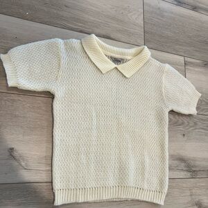 Cream Knit Women’s  Shirt